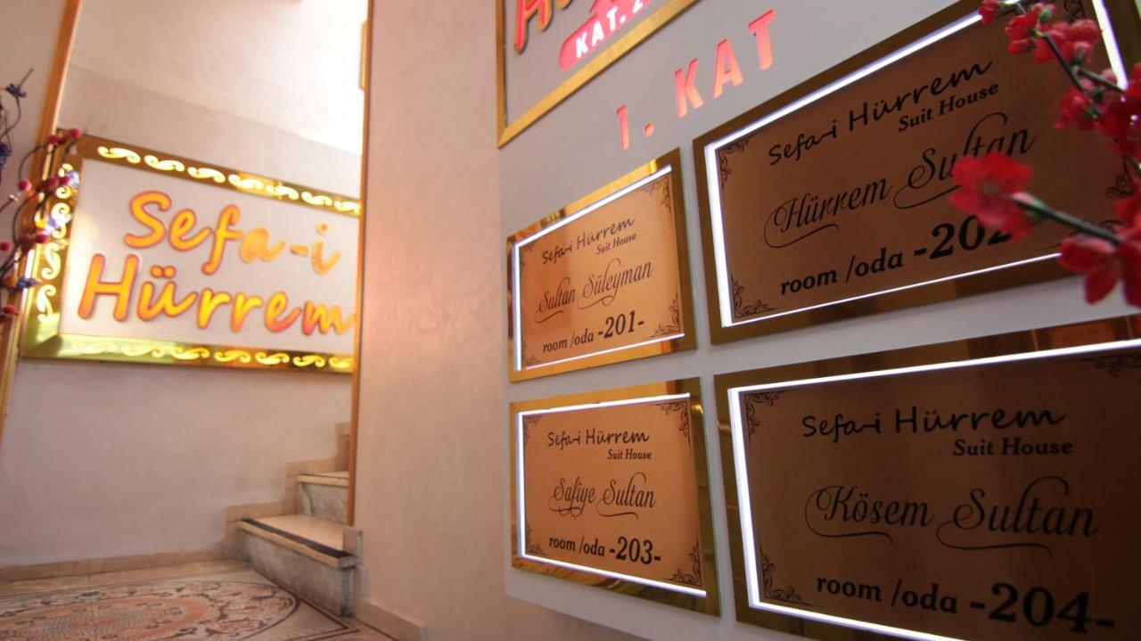 Sefa-I Huerrem Suit House Istanbul Eksteriør bilde
